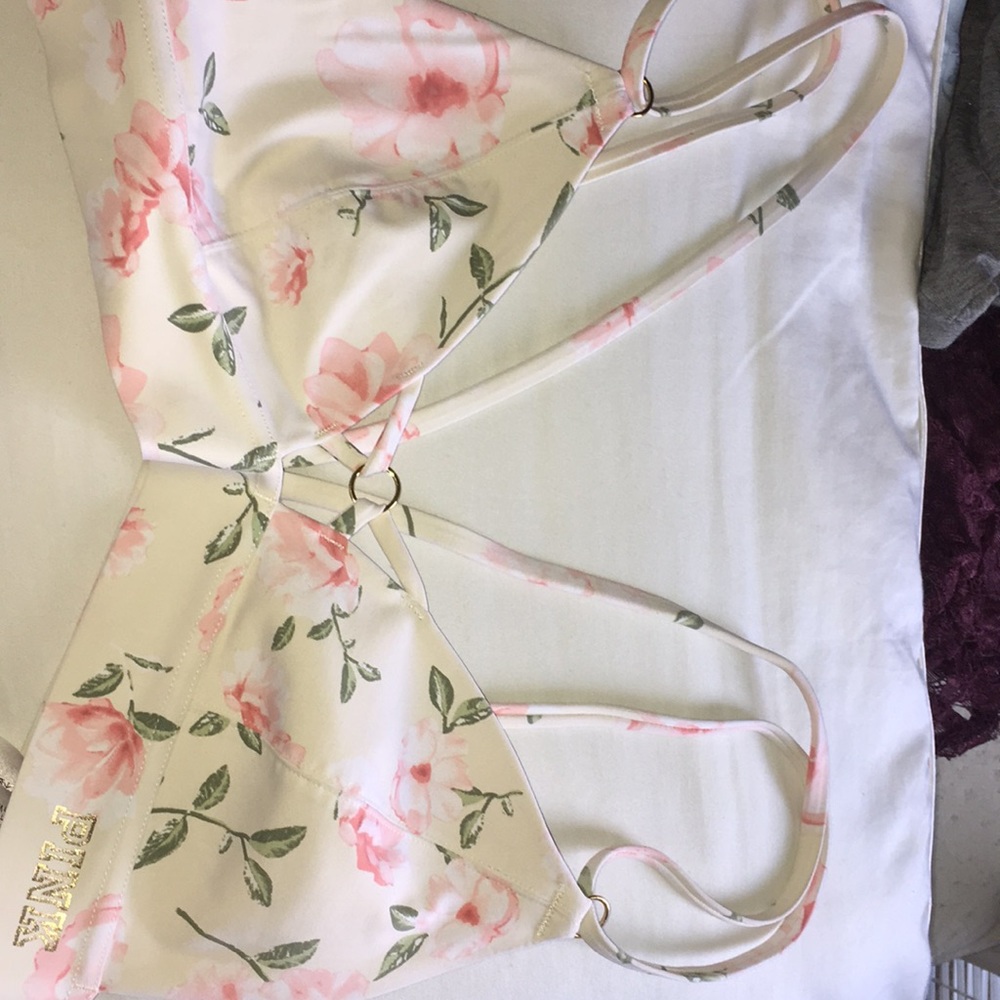 Silky Floral bralette